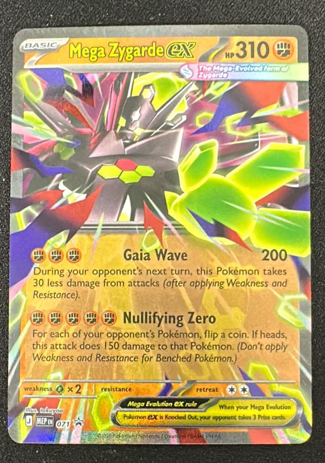 2025 ME: Mega Evolution Promo Mega Zygarde ex
