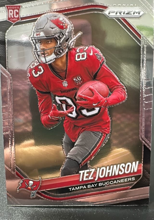 2025 Panini Prizm Tez Johnson