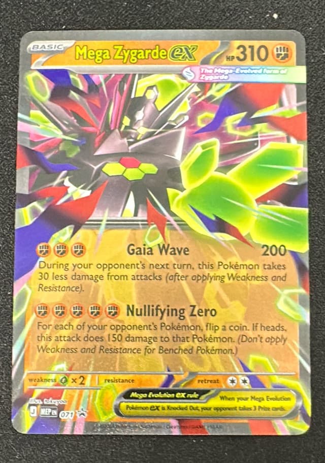 2025 ME: Mega Evolution Promo Mega Zygarde ex