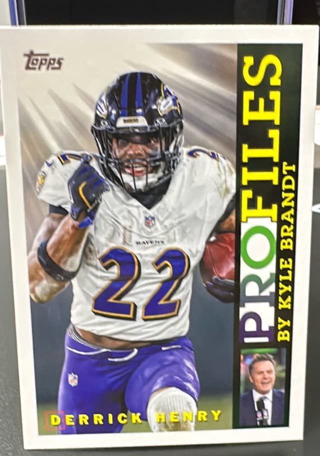 2026 Topps Flagship Derrick Henry Topps Profiles