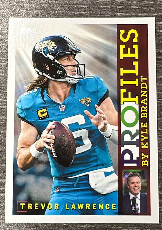 2026 Topps Flagship Saquon Barkley Topps Profiles