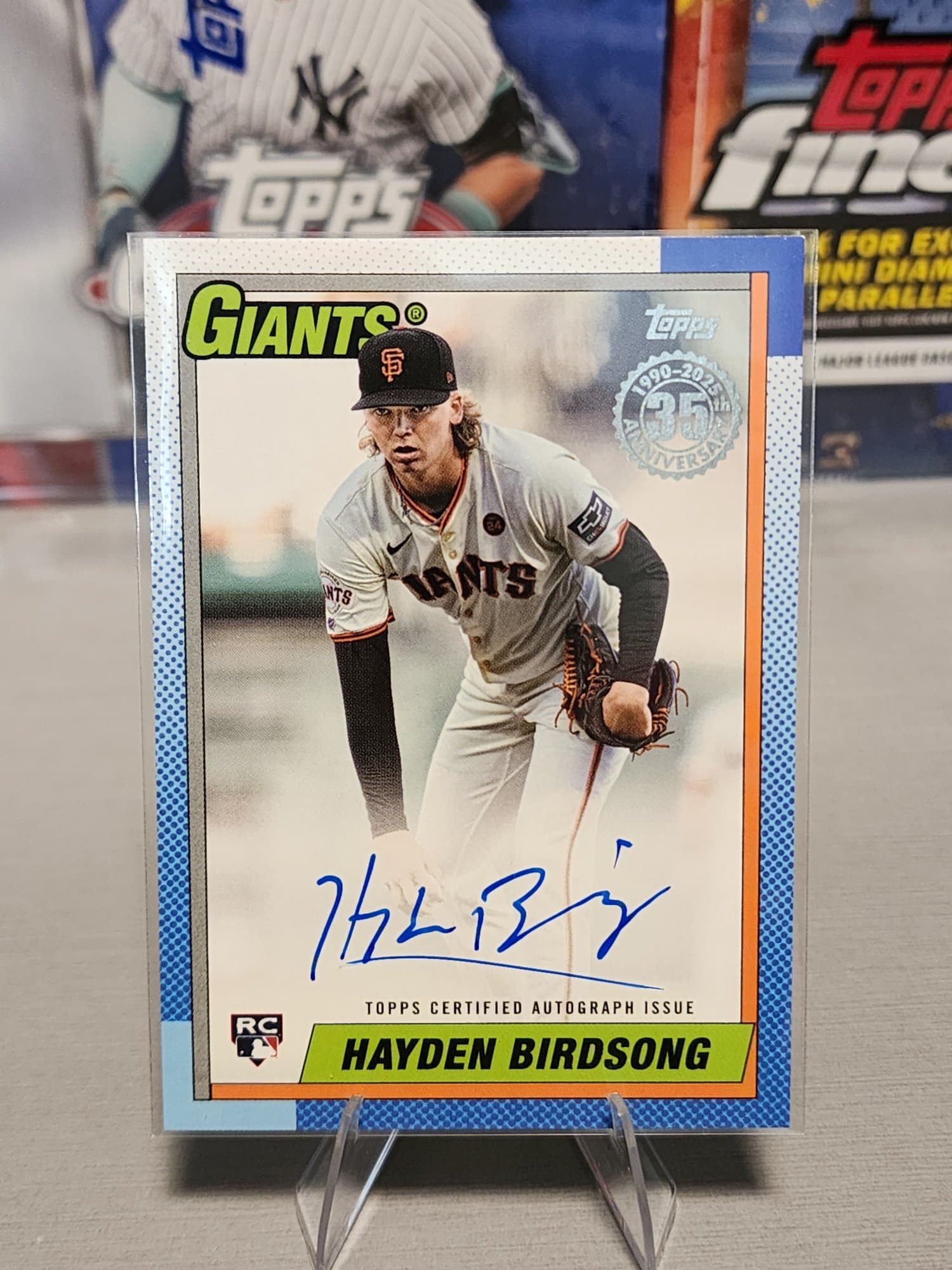 2025 Topps Hayden Birdsong Auto /75