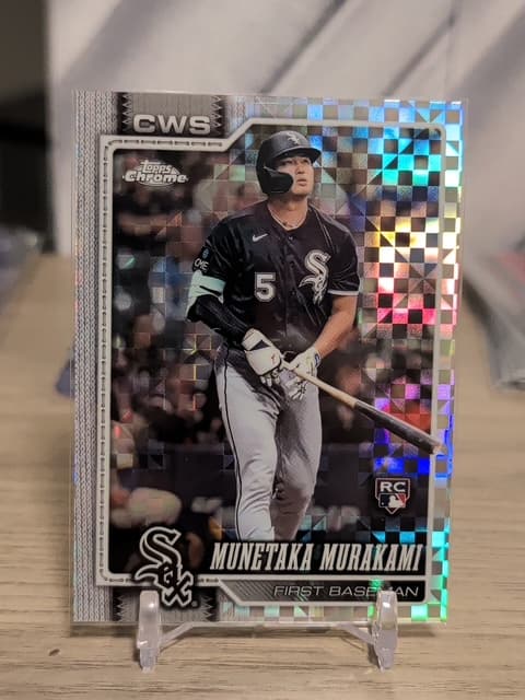 Topps Chrome Munetaka Murakami X-Fractor