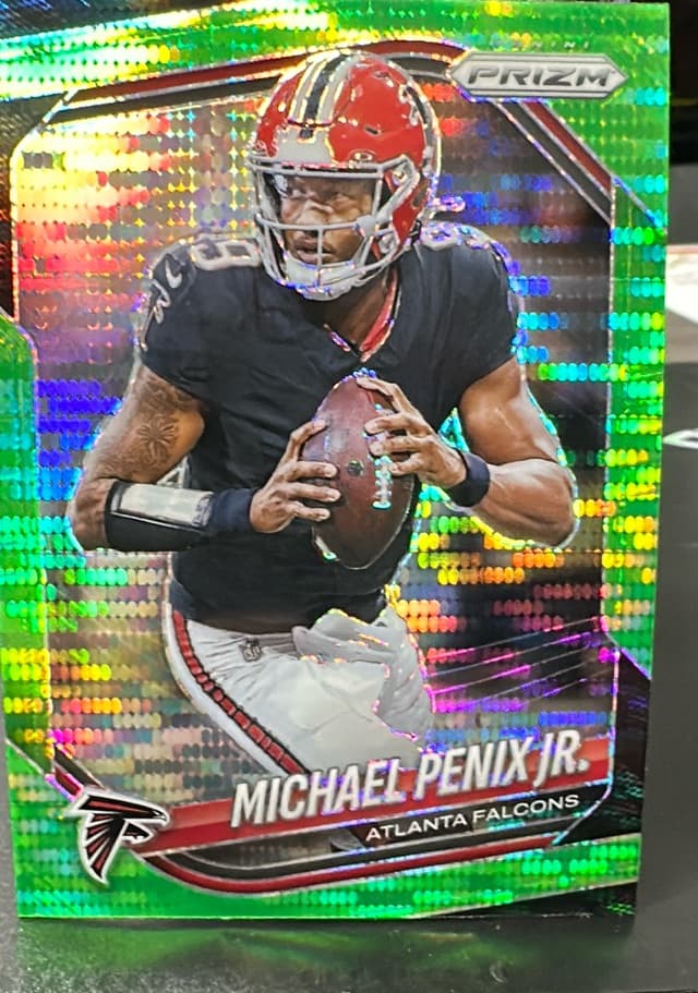 2025 Panini Prizm Michael Penix Jr. Silver