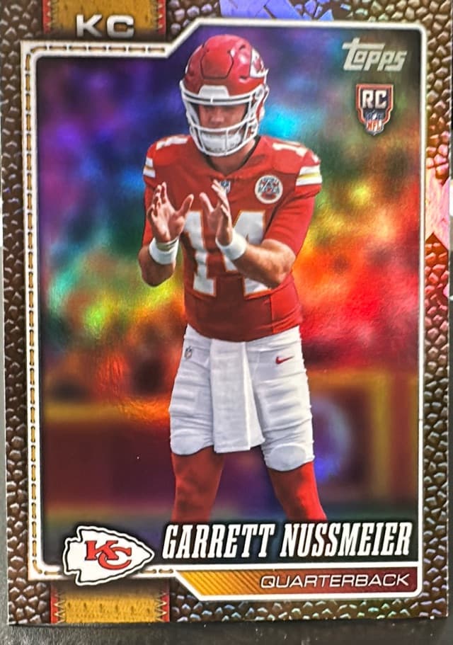 2026 Topps Flagship Garrett Nussmeier