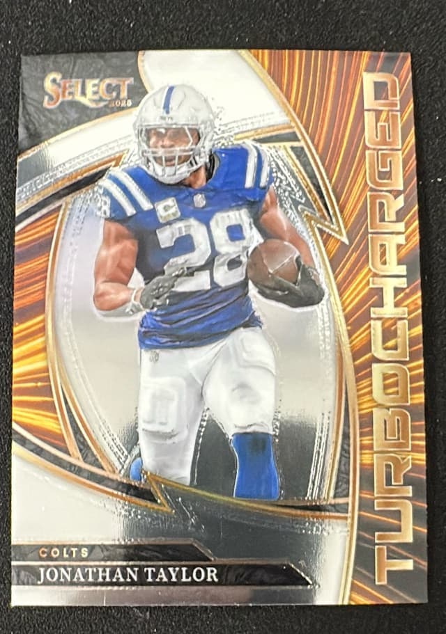 2025 Panini Select Jonathan Taylor Turbocharged