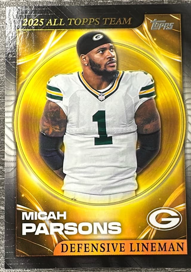 2026 Topps Flagship Micah Parsons 2025 All Topps Team Football