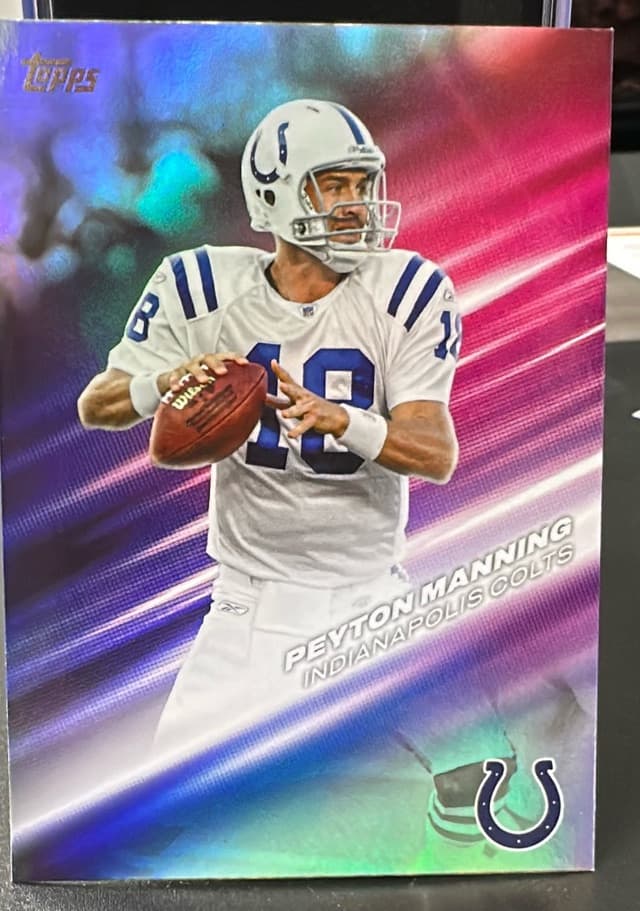 2026 Topps Flagship Peyton Manning Greats of the Game Crackle