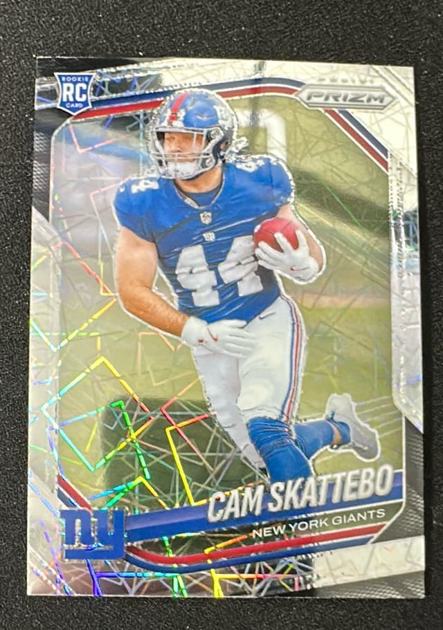 2025 Panini Prizm Cam Skattebo Silver